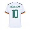 Fotbalové dres Kamerun ABOUBAKAR 10 Venkovní Mistrovství Světa 2022 Krátký Rukáv